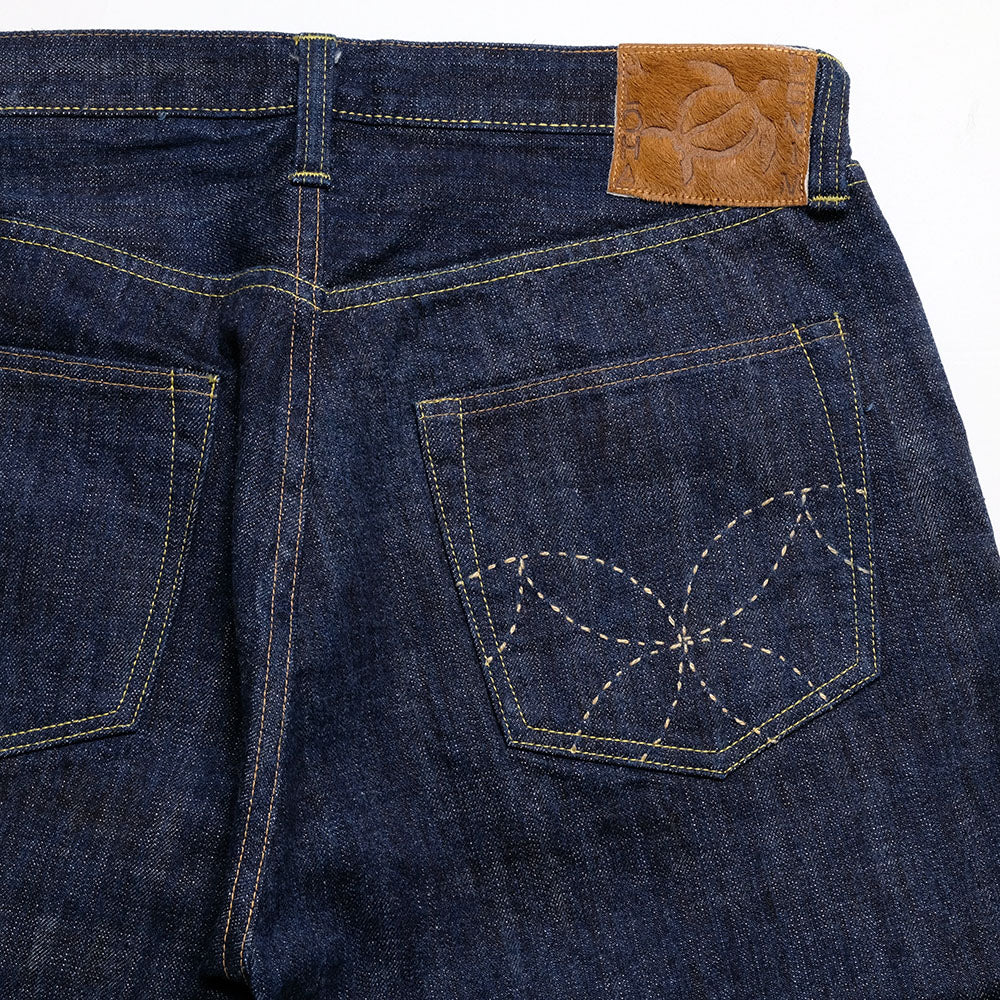 SUGAR CANE - 14oz. The Sugar Cane Fiber Denim Hawaii-ai Mixture Indigo Right Hand Twill - SC40401
