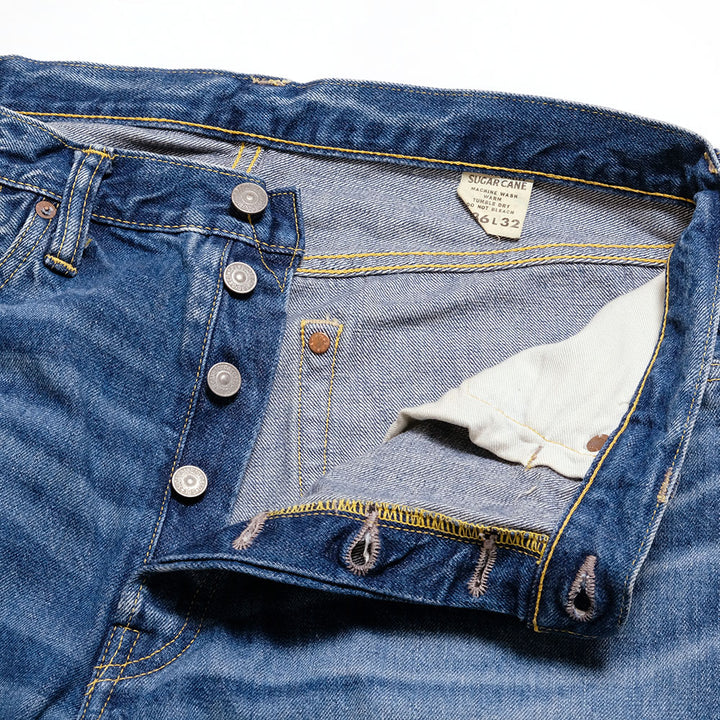Sugar Cane - 14.25oz. Denim - 1947 AGED MODEL -  SC41947SW32