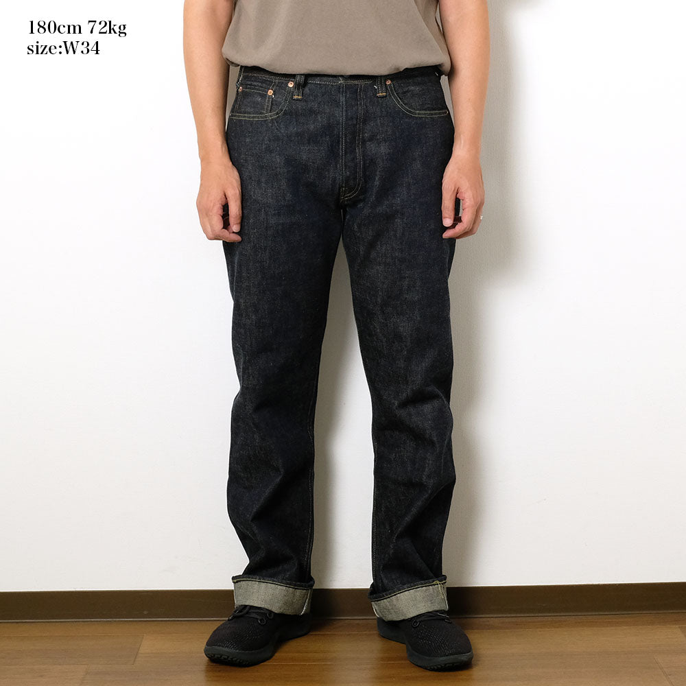 SUGAR CANE - HINOYA EXCLUSIVE - HINOYA 75th Anniversary Model - 16.25oz. SUGAR CANE FIBER DENIM  - REGULAR STRAIGHT - SC42024HY