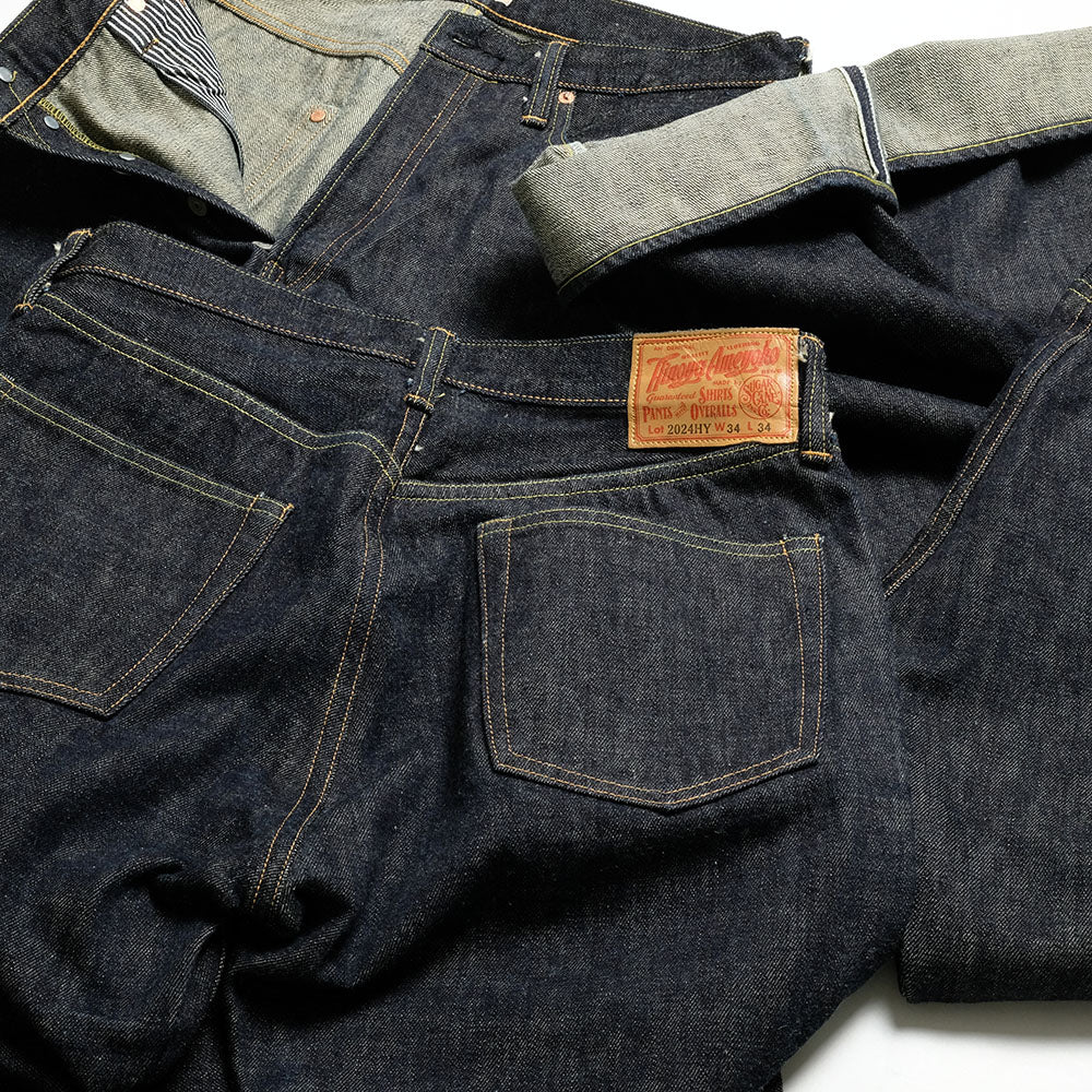 SUGAR CANE - HINOYA EXCLUSIVE - HINOYA 75th Anniversary Model - 16.25oz. SUGAR CANE FIBER DENIM  - REGULAR STRAIGHT - SC42024HY