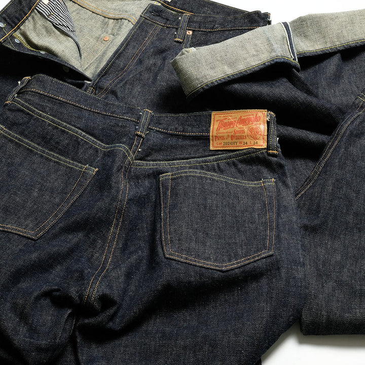 SUGAR CANE - HINOYA EXCLUSIVE - HINOYA 75th Anniversary Model - 16.25oz. SUGAR CANE FIBER DENIM  - REGULAR STRAIGHT - SC42024HY