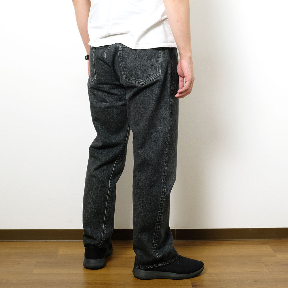Sugar Cane - 14.25oz. BLACK DENIM - 1947 HARD WASH MODEL - (REGULAR STRAIGHT) - SC42460H