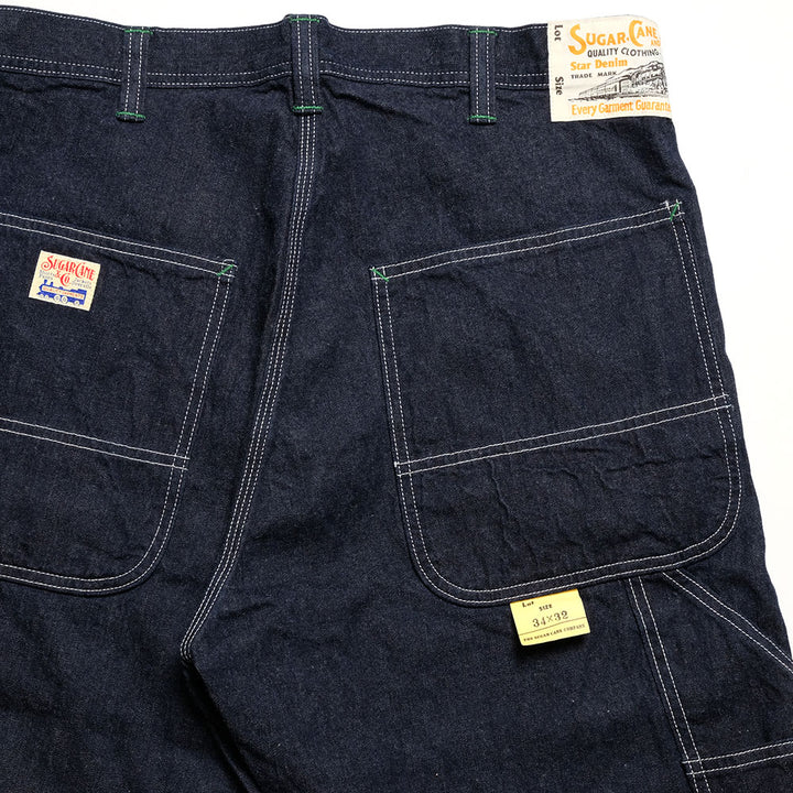 SUGAR CANE - 11oz. BLUE DENIM WORK PANTS - SC42495