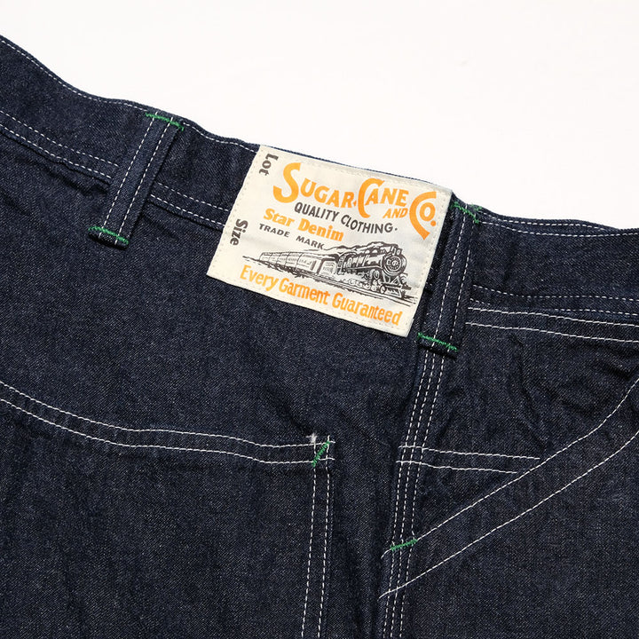 SUGAR CANE - 11oz. BLUE DENIM WORK PANTS - SC42495