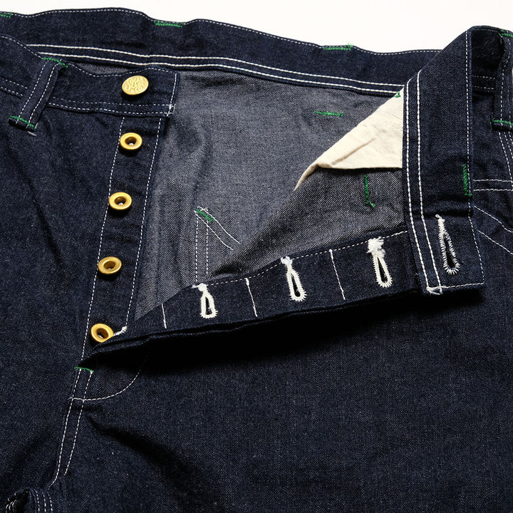 SUGAR CANE - 11oz. BLUE DENIM WORK PANTS - SC42495
