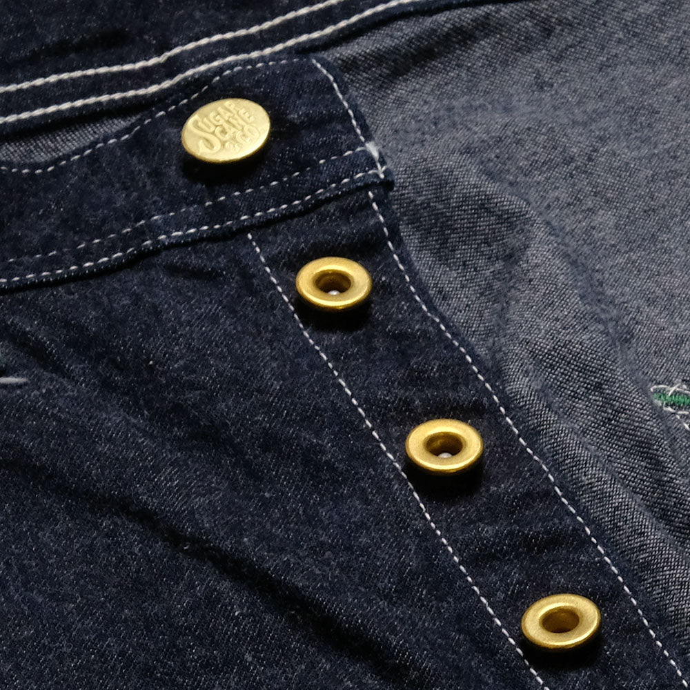 SUGAR CANE - 11oz. BLUE DENIM WORK PANTS - SC42495