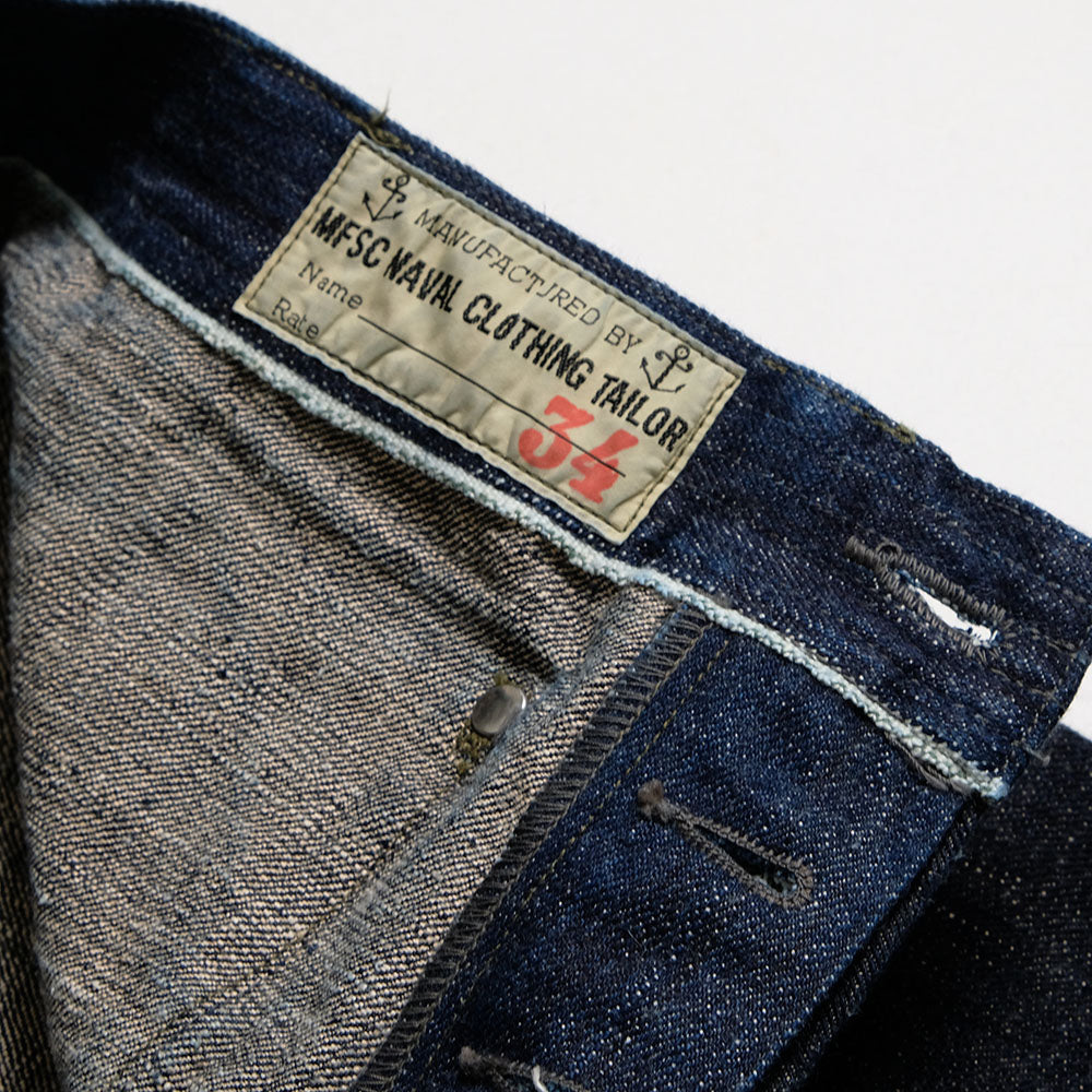 SUGAR CANE - Mister Freedom - MFSC NAVAL CLOTHING TAILOR OKINAWA x HAWAII DENIM - 7161 - TROUSERS TYPE-III - SC42601