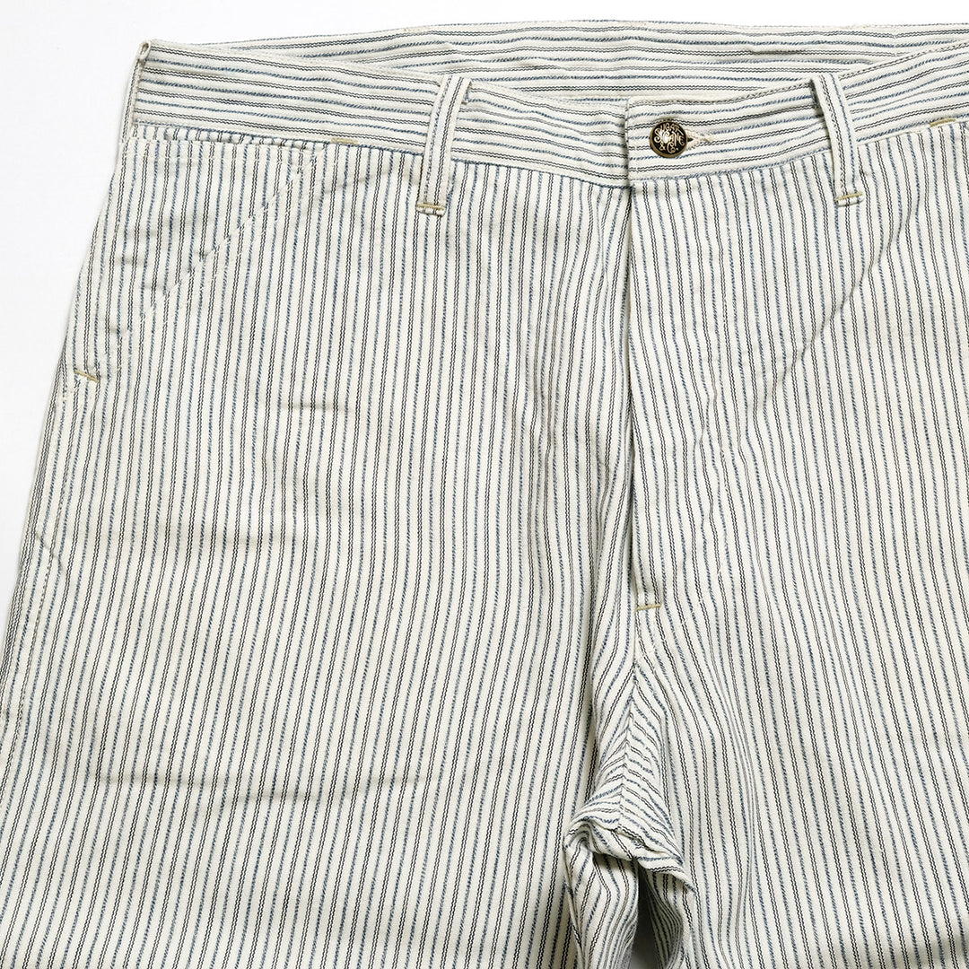 SUGARCANE - FICTION ROMANCE - 8oz. INDIGO STRIPE WORK PANTS - SC42649