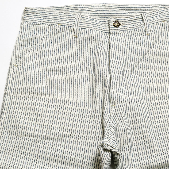 SUGARCANE - FICTION ROMANCE - 8oz. INDIGO STRIPE WORK PANTS - SC42649