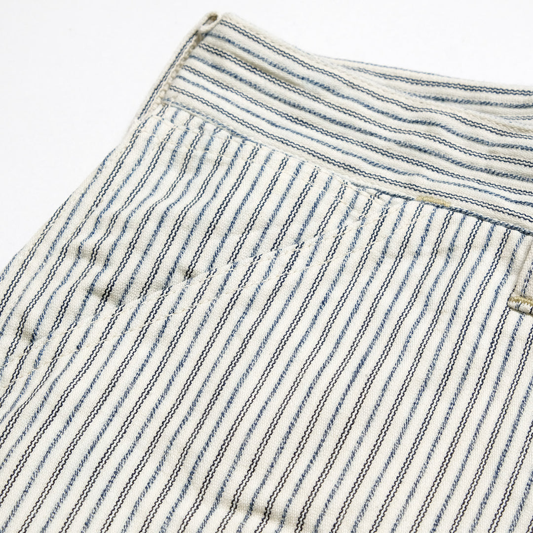 SUGARCANE - FICTION ROMANCE - 8oz. INDIGO STRIPE WORK PANTS - SC42649