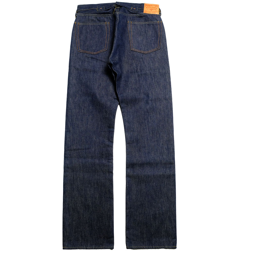 SUGAR CANE Super - Denim -  Collectibles #05 14.25oz. BLUE DENIM WAIST OVERALLS - 1942 - MODEL - SC49005