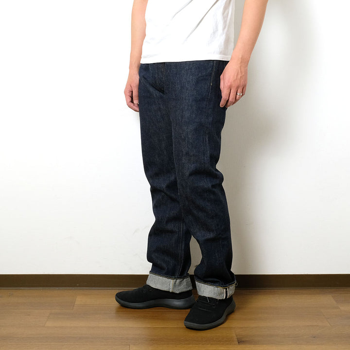 SUGAR CANE - Super -Denim- Collectibles #07 13.5oz. BLUE DENIM WAIST OVERALLS -1946- MODEL - SC49007