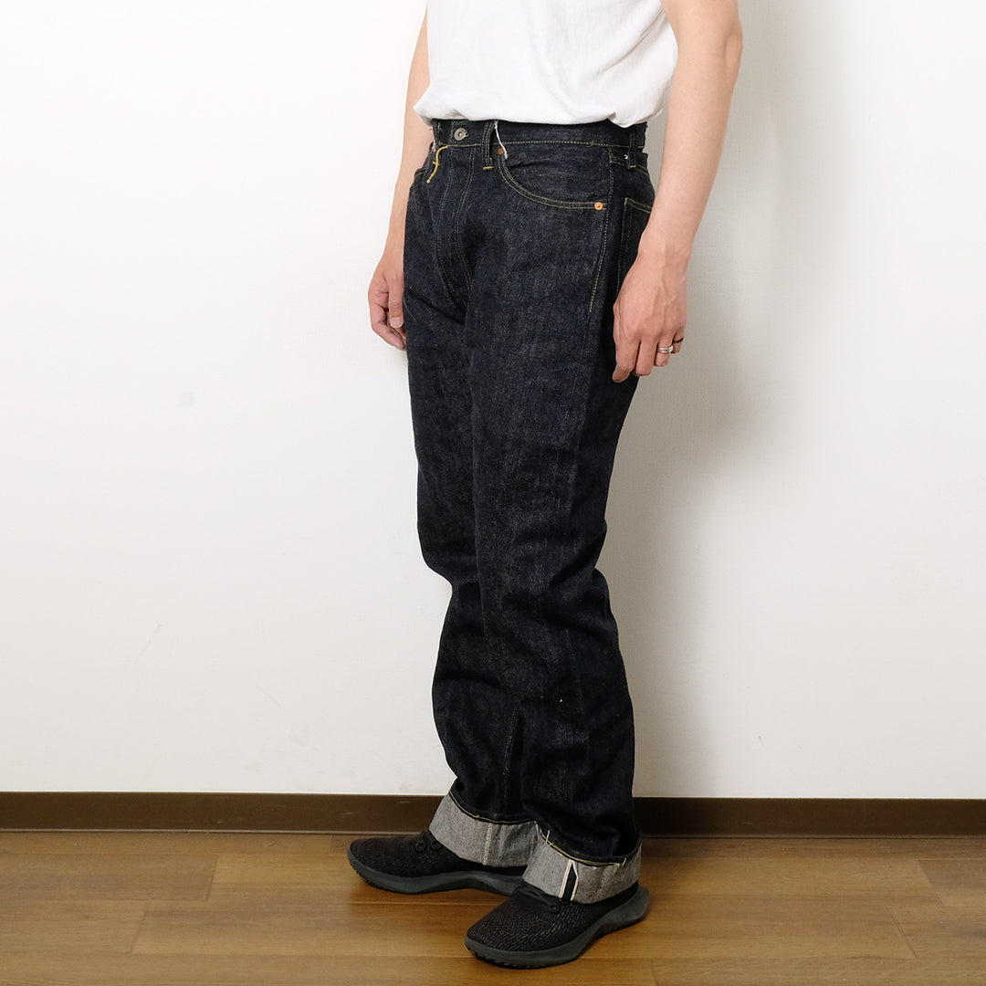 SUGAR CANE - Super - Denim - Collectibles #50 13.5oz. DENIM WAIST OVERALLS - 1940’s SPECIAL - Made in USA - SC49050