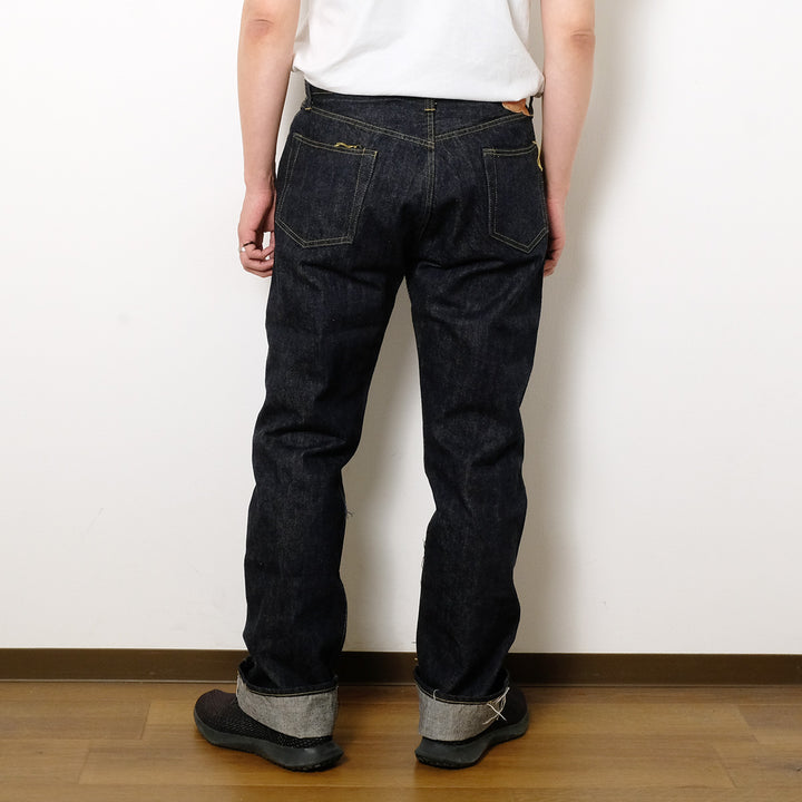 SUGAR CANE - Super - Denim - Collectibles #50 13.5oz. DENIM WAIST OVERALLS - 1940’s SPECIAL - Made in USA - SC49050