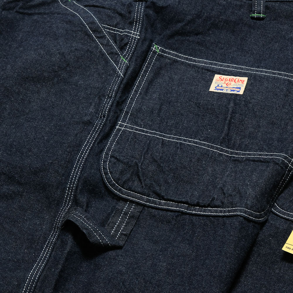 SUGAR CANE - 11oz. BLUE DENIM WORK SHORTS - SC52565
