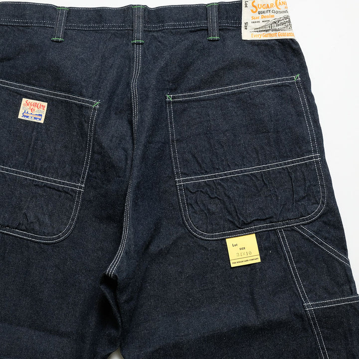 SUGAR CANE - 11oz. BLUE DENIM WORK SHORTS - SC52565