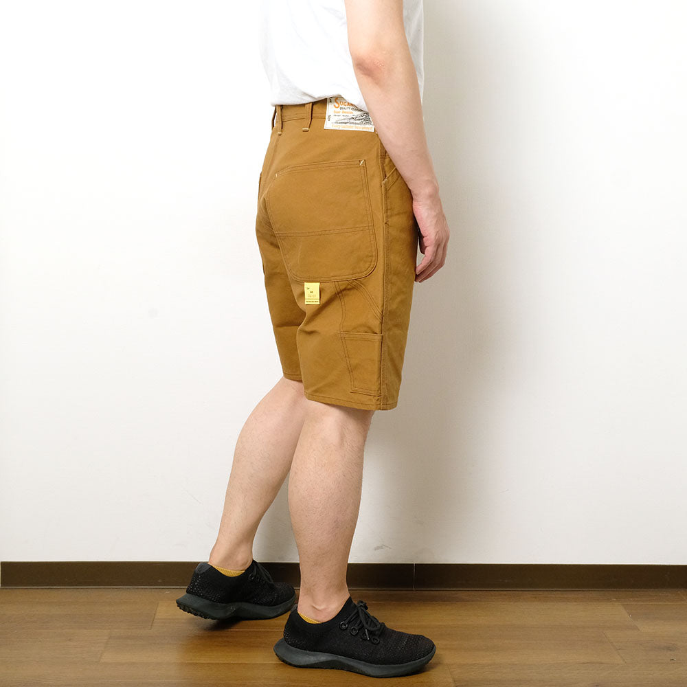 SUGAR CANE - 13oz. BROWN DUCK WORK SHORTS - SC52567