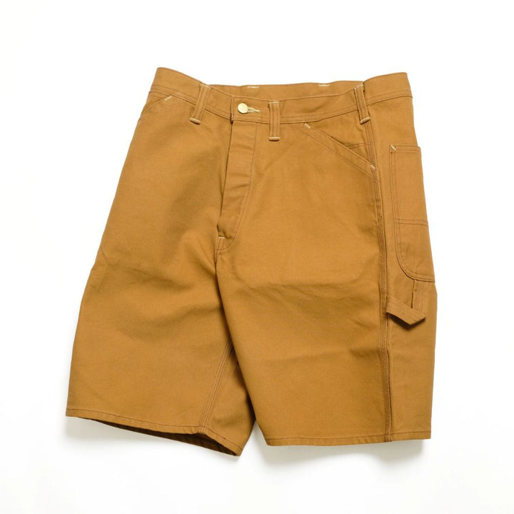 SUGAR CANE - 13oz. BROWN DUCK WORK SHORTS - SC52567
