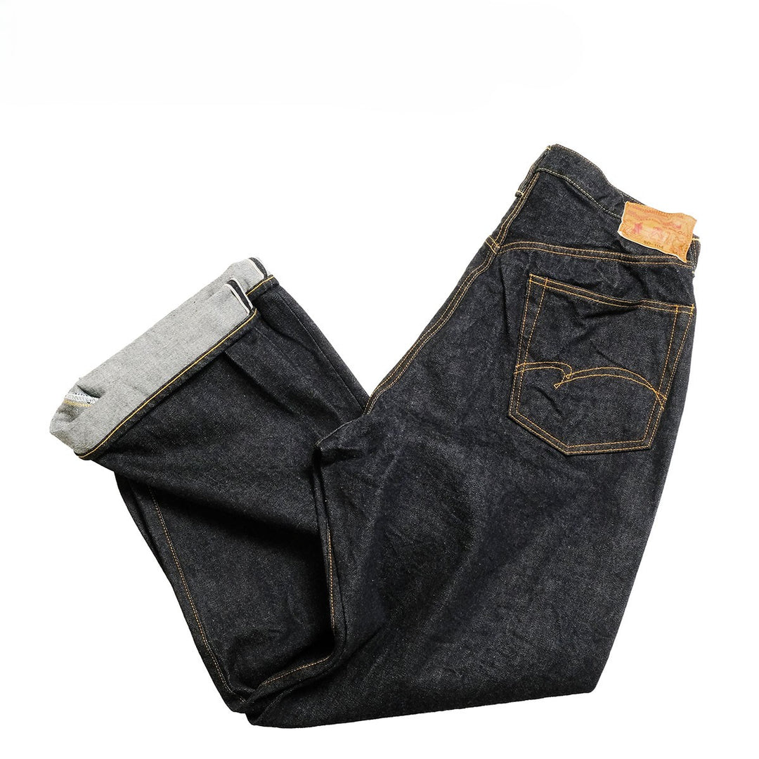 STUDIO D’ARTISAN & SA. - 15oz Selvedge Denim - Relax Wide Straight Jeans - SD-104