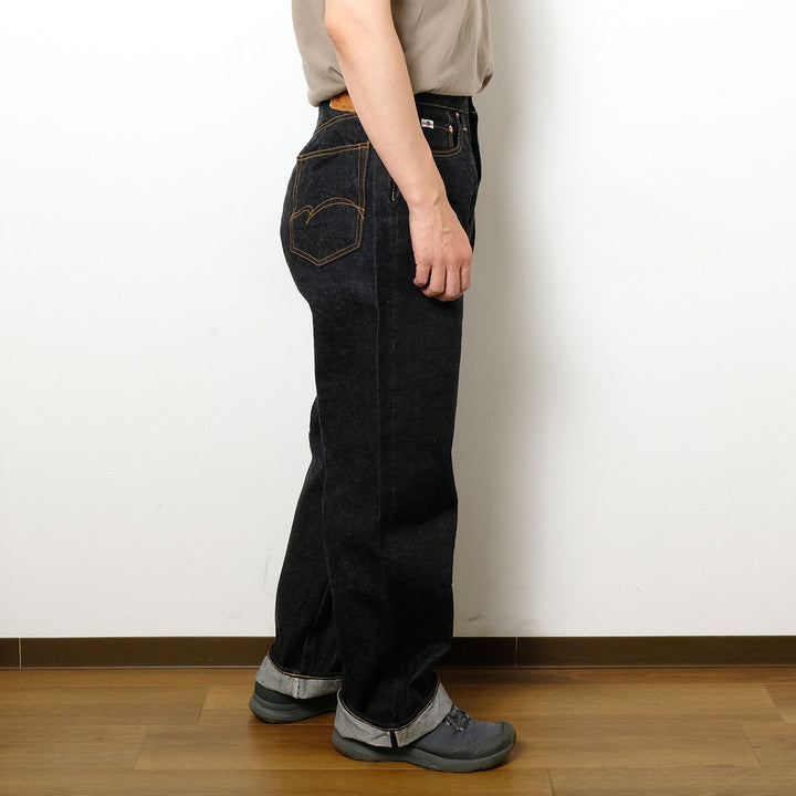 STUDIO D’ARTISAN & SA. - 15oz Selvedge Denim - Relax Wide Straight Jeans - SD-104