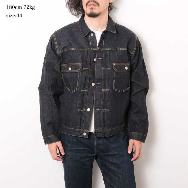 STUDIO D’ARTISAN - 2nd Type Denim Jacket - T-back style - SD-412