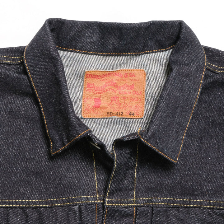 STUDIO D’ARTISAN - 2nd Type Denim Jacket - T-back style - SD-412