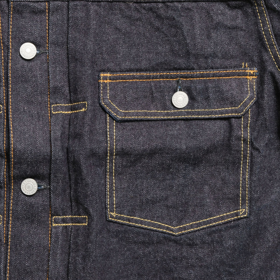 STUDIO D’ARTISAN - 2nd Type Denim Jacket - T-back style - SD-412