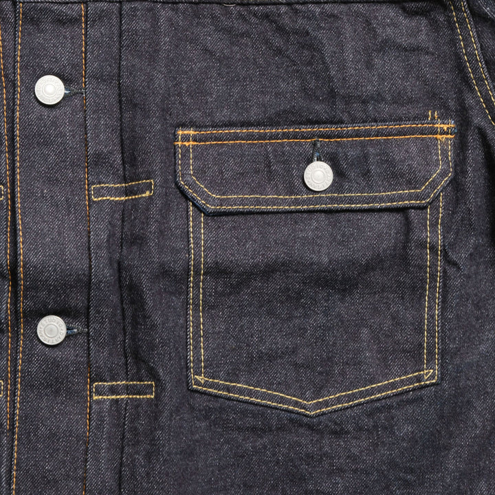 STUDIO D’ARTISAN - 2nd Type Denim Jacket - T-back style - SD-412
