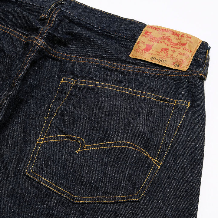 STUDIO D’ARTISAN - 12oz. Loose Straight Jeans - SD-502