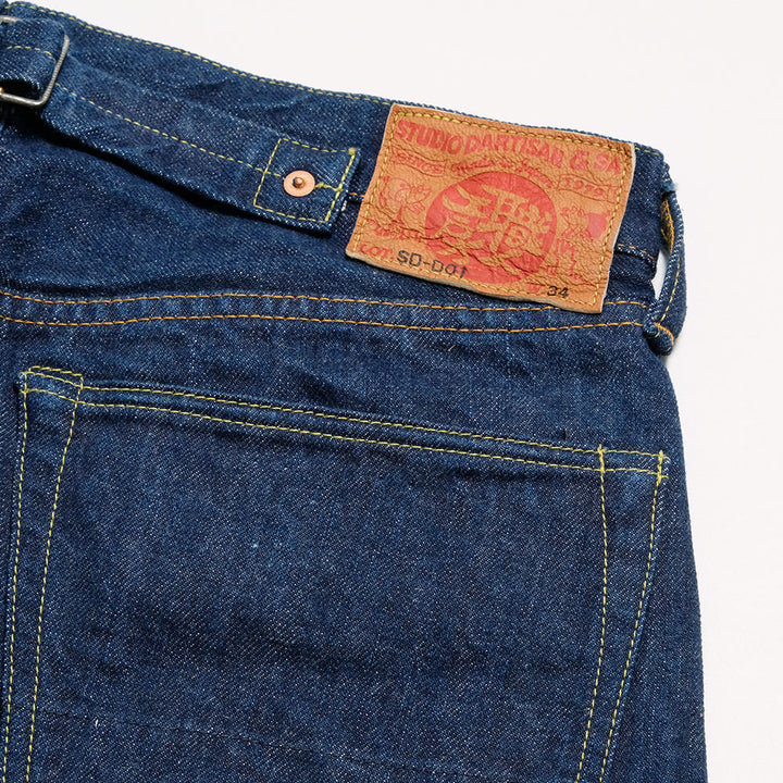STUDIO D’ARTISAN - 15oz. NATURAL INDIGO DENIM - REGULAR STRAIGHT - SD-DO1S