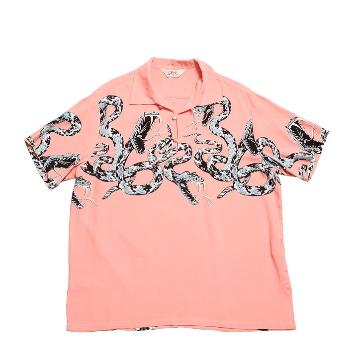 STAR OF HOLLYWOOD - HIGH DENSITY RAYON PULLOVER SHIRT - RATTLE SNAKE - SH39485