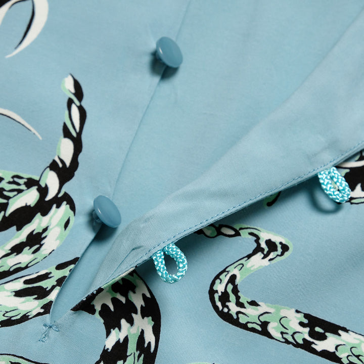 STAR OF HOLLYWOOD - HIGH DENSITY RAYON PULLOVER SHIRT - RATTLE SNAKE - SH39485