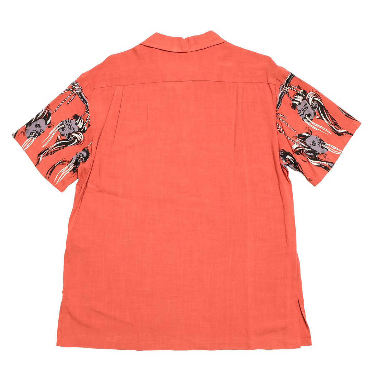 STAR OF HOLLYWOOD - HOPSACK RAYON PULLOVER SHIRT - SHRUNKEN HEAD