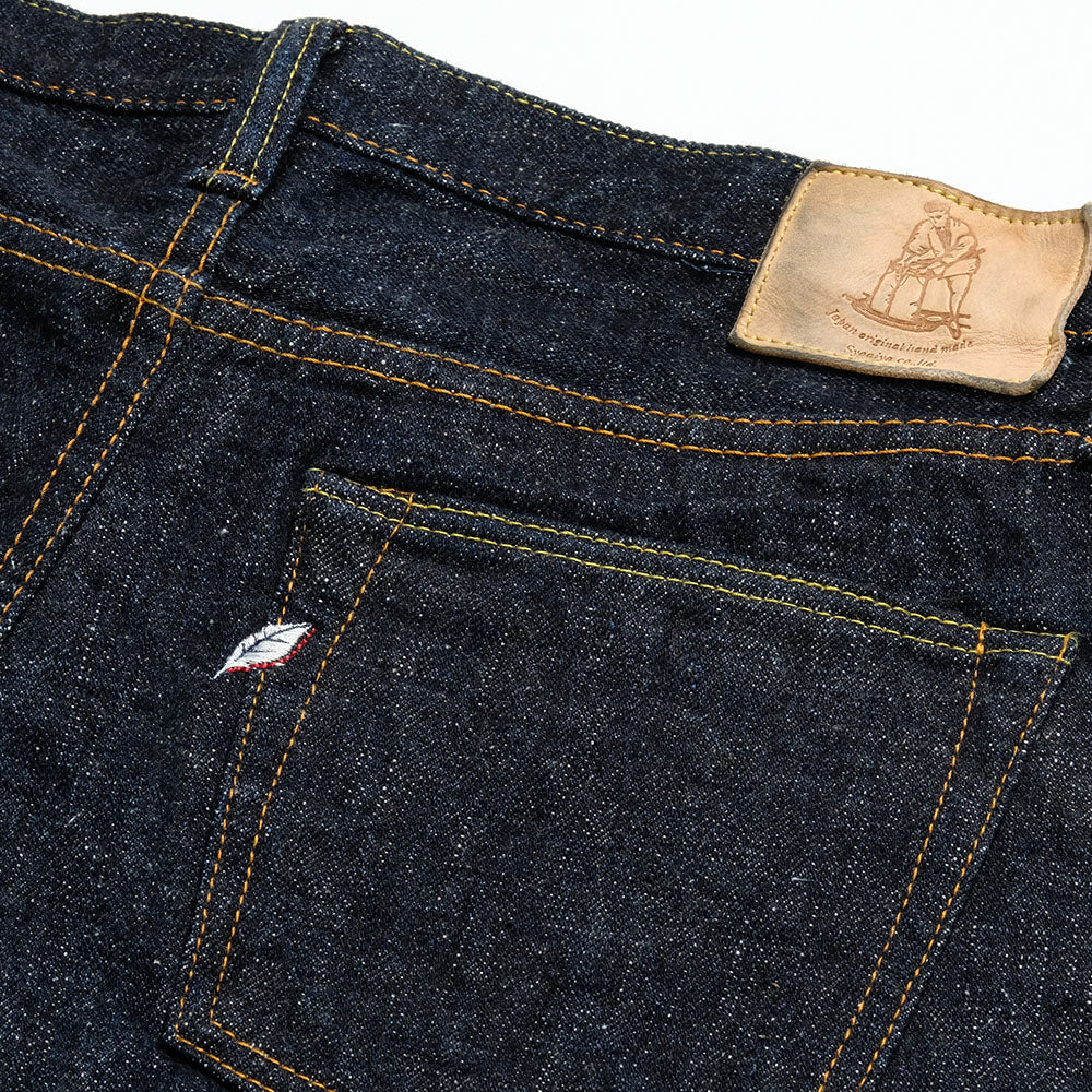 Pure Blue Japan - 16.5oz. Slub Denim Slim Straight - SLB-005