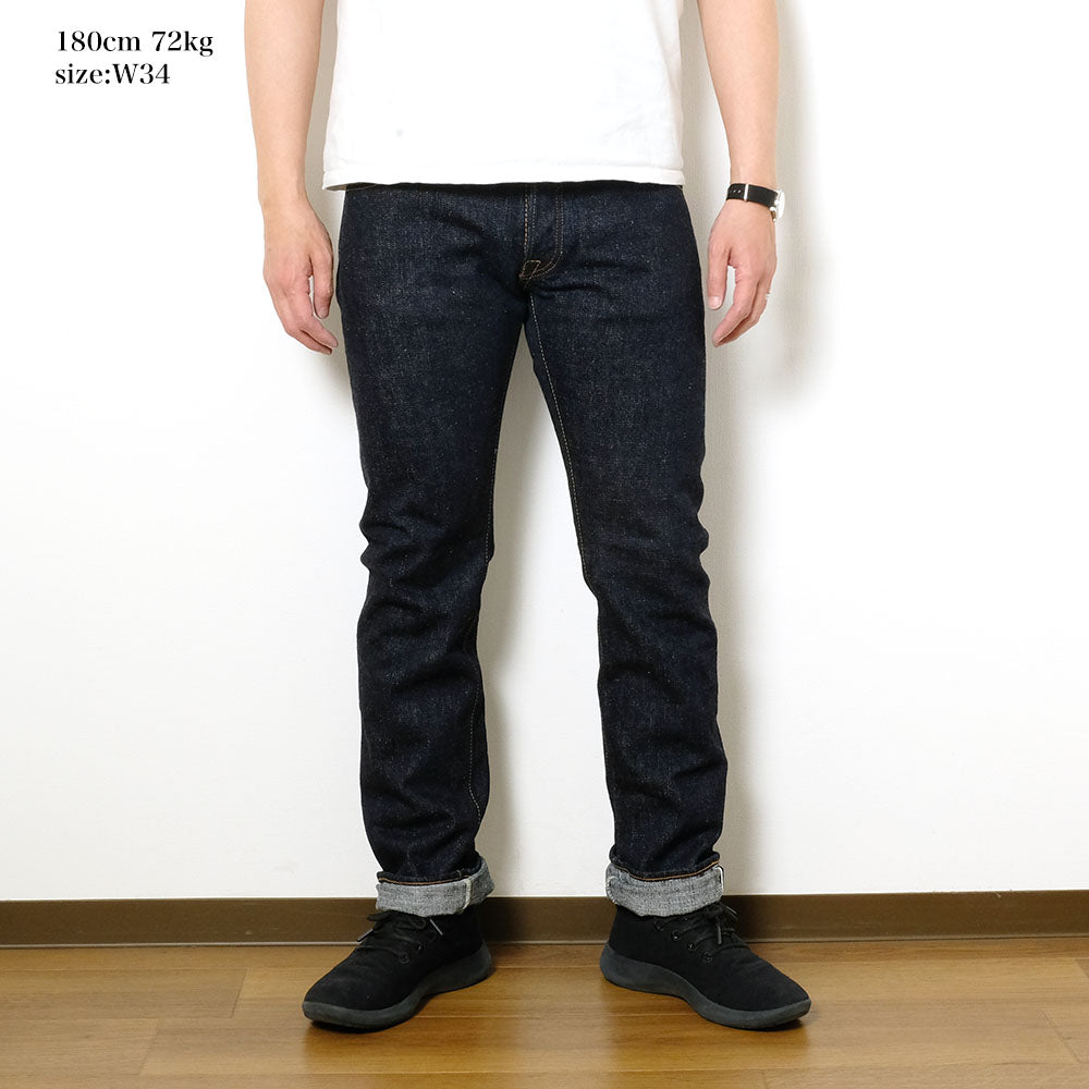Pure Blue Japan - 16.5oz. Slub Denim Slim Straight - SLB-005