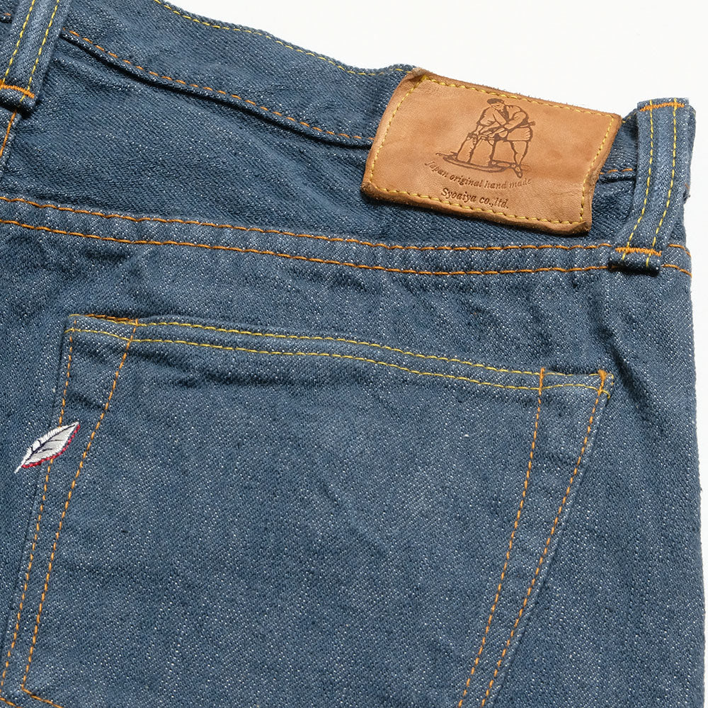 Pure Blue Japan - 14oz. Smokey Blue Denim - Relaxed Tapered - SMBL-019