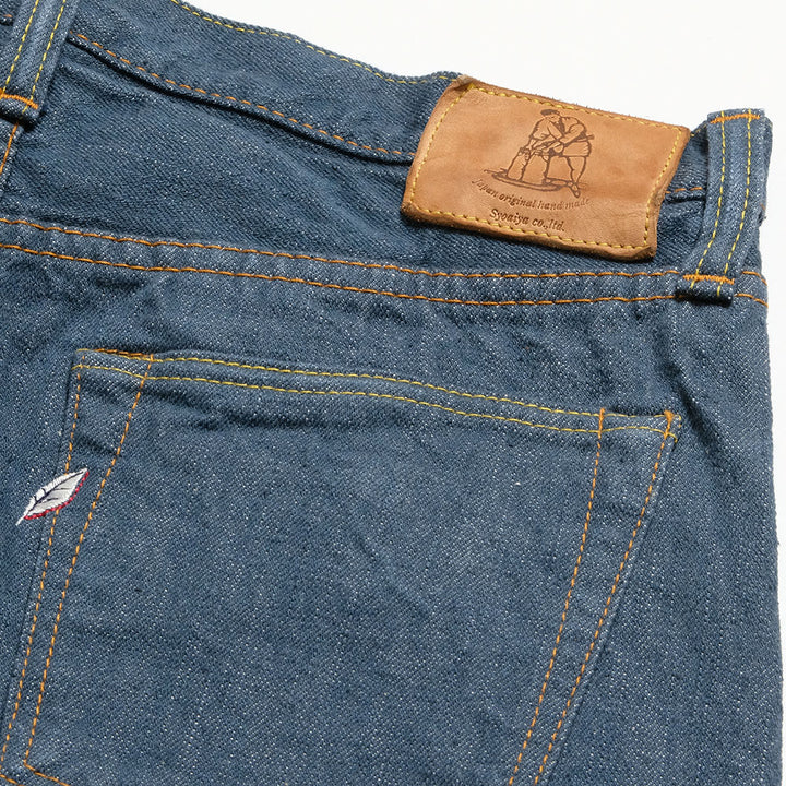 Pure Blue Japan - 14oz. Smokey Blue Denim - Relaxed Tapered - SMBL-019
