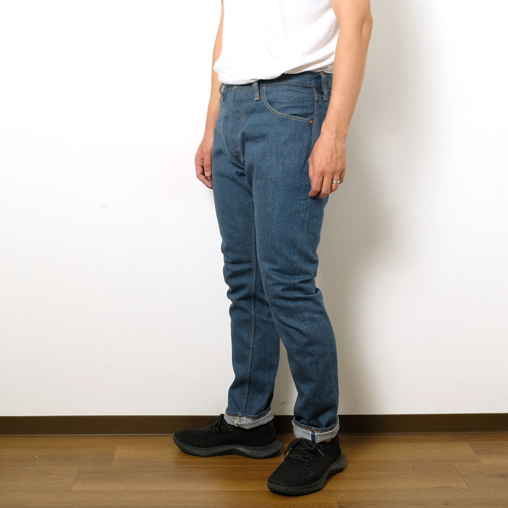 Pure Blue Japan - 14oz. Smokey Blue Denim - Relaxed Tapered - SMBL-019