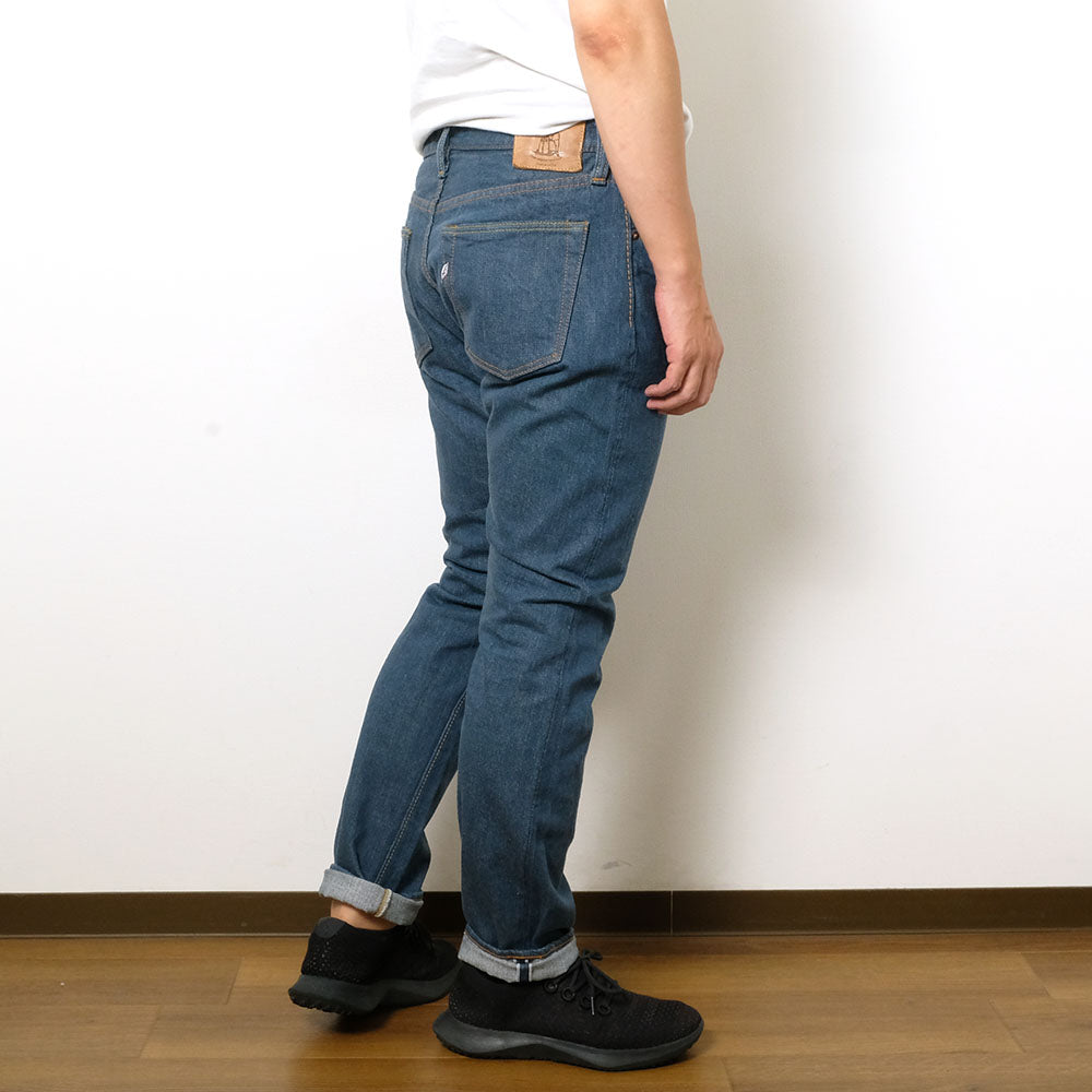 Pure Blue Japan - 14oz. Smokey Blue Denim - Relaxed Tapered - SMBL-019