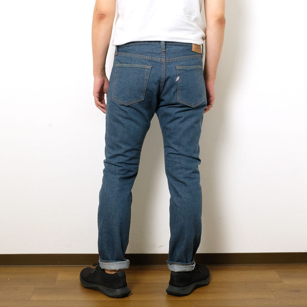 Pure Blue Japan - 14oz. Smokey Blue Denim - Relaxed Tapered - SMBL-019