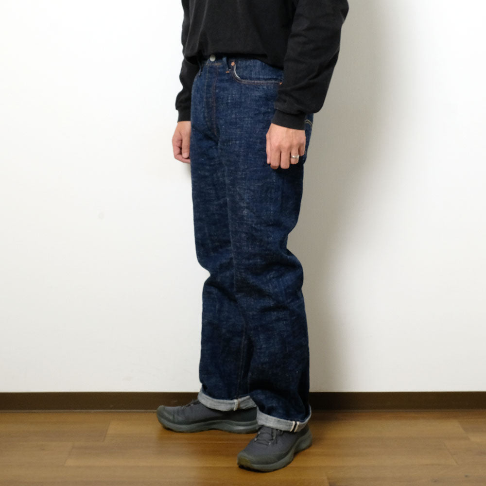 STUDIO D’ARTISAN - 45th - Natural Indigo-Dyed - Extreme slab selvedge denim Jeans - SP-108