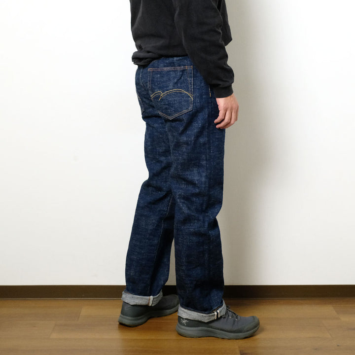 STUDIO D’ARTISAN - 45th - Natural Indigo-Dyed - Extreme slub selvedge denim Jeans - SP-108