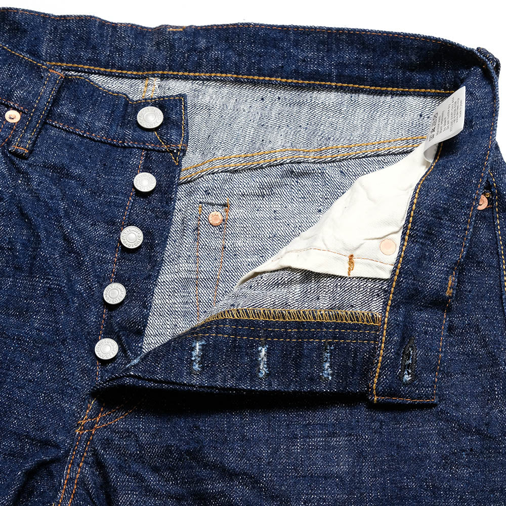 STUDIO D’ARTISAN - 45th - Natural Indigo-Dyed - Extreme slab selvedge denim Jeans - SP-108