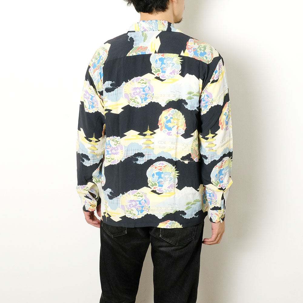SUN SURF - HINOYA EXCLUSIVE SPECIAL EDITION - DRAGON & PAGODA - LONG SLEEVE - SS29556HY