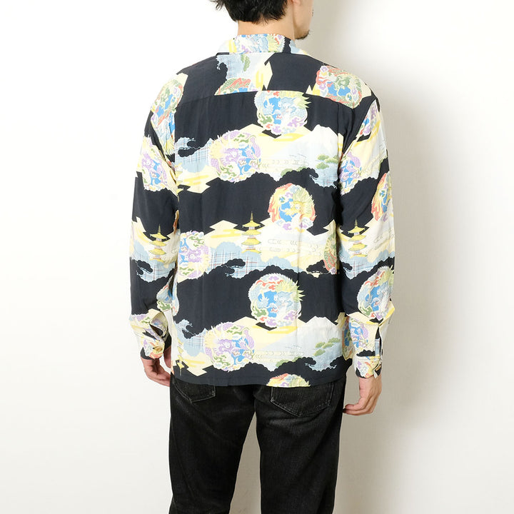 SUN SURF - HINOYA EXCLUSIVE SPECIAL EDITION - DRAGON & PAGODA - LONG SLEEVE - SS29556HY