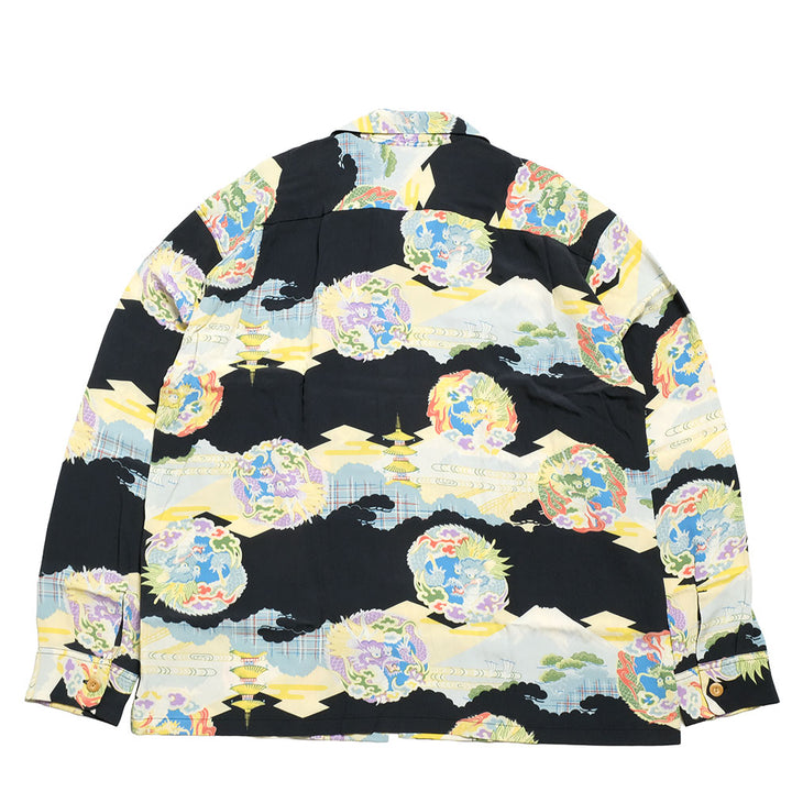 SUN SURF - HINOYA EXCLUSIVE SPECIAL EDITION - DRAGON & PAGODA - LONG SLEEVE - SS29556HY