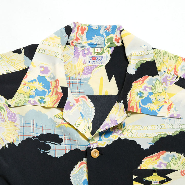 SUN SURF - HINOYA EXCLUSIVE SPECIAL EDITION - DRAGON & PAGODA - LONG SLEEVE - SS29556HY