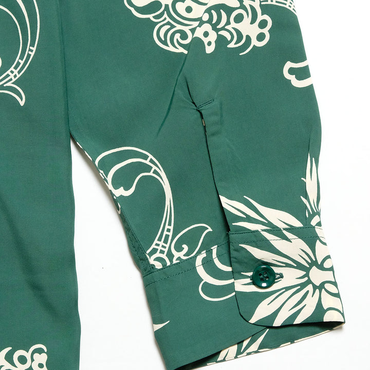 SUN SURF - L/S RAYON HAWAIIAN SHIRT - INCARNATION OF GOD - SS29601