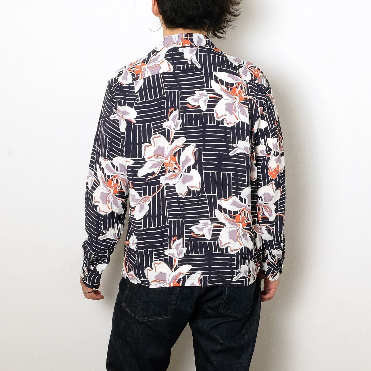 羽織 SUN SURF - STORE LIMITED - L/S RAYON HAWAIIAN SHIRT - ORIENTAL