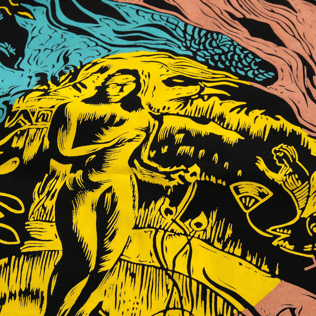 SUN SURF - SPECIAL EDITION - GAUGUIN WOODCUT MYSTIC - LONG SLEEVE - SS29674